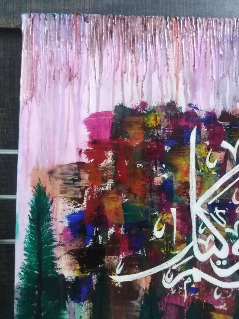 Original Abstract Painting by Shifa Hameed Kasmani