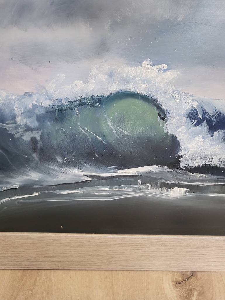 Original Realism Seascape Painting by Mark Dingemanse