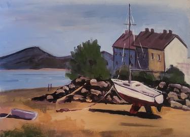 Print of Boat Paintings by Mark Dingemanse