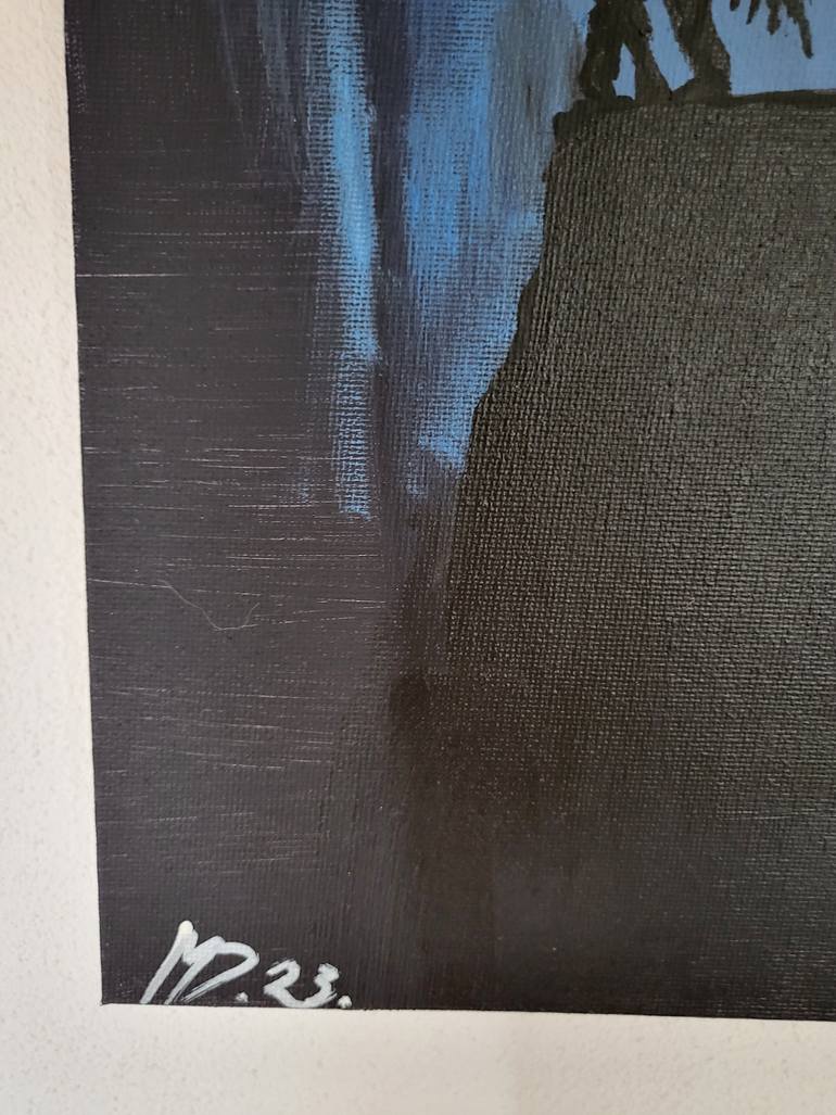 Original Expressionism Animal Painting by Mark Dingemanse