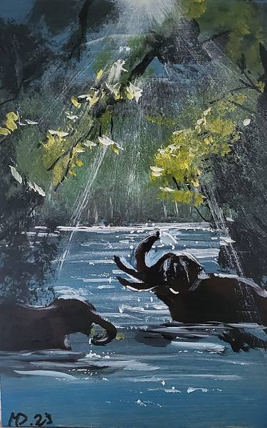 Print of Realism Animal Paintings by Mark Dingemanse