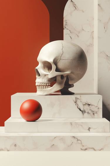 Original Abstract Still Life Digital by Mark Dingemanse