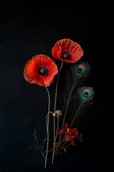 Original Art Nouveau Botanic Photography by Mark Dingemanse