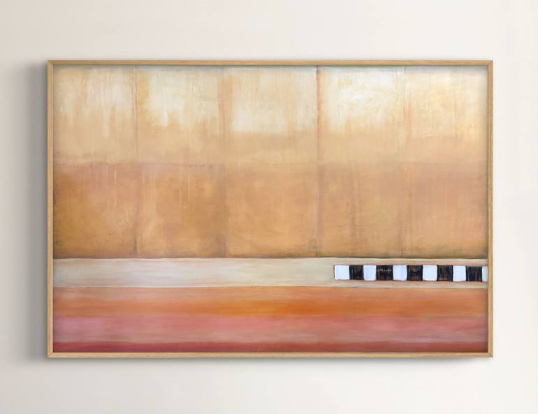 Original Abstract Expressionism Beach Paintings by Harriet Browne