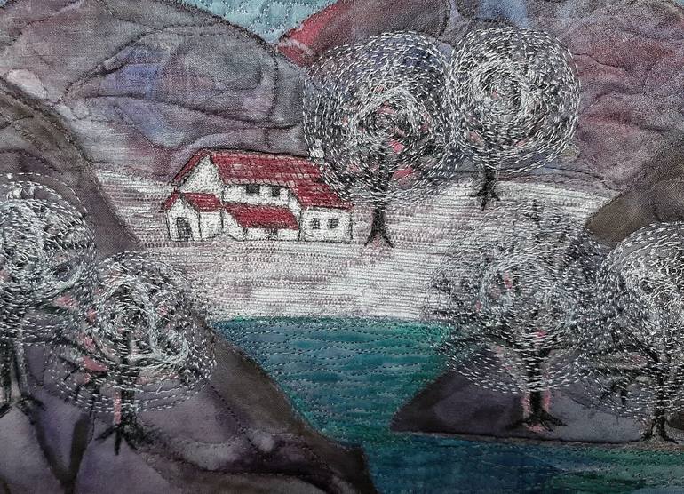 Original Landscape Mixed Media by Elena Glazova