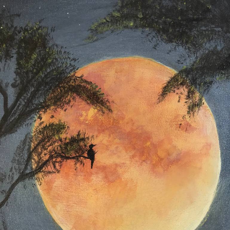 Original Expressionism Nature Painting by Art Dairy   By Asad