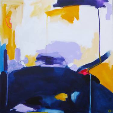 Original Abstract Expressionism Abstract Paintings by Rhiannon Rosenbaum
