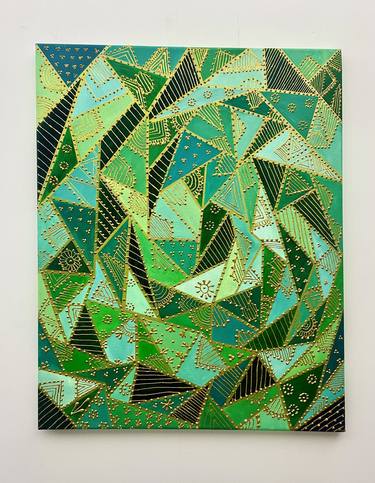 Original Abstract Painting by Anisa Nazz
