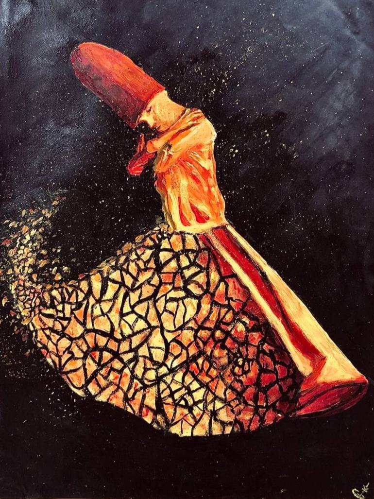 Print of Expressionism Religion Paintings by Sanem Khan
