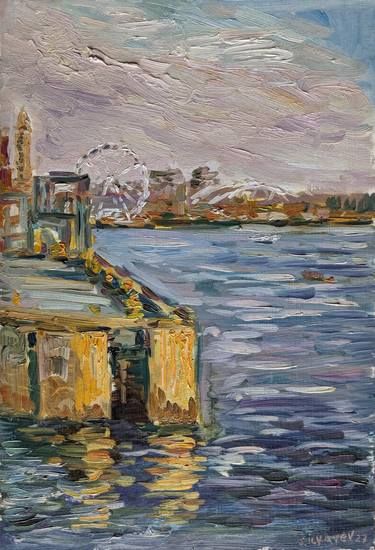 Original Fine Art Landscape Painting by Slava Ilyayev