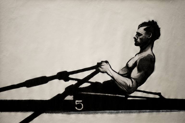 rower Drawing by enrico salvadori Saatchi Art