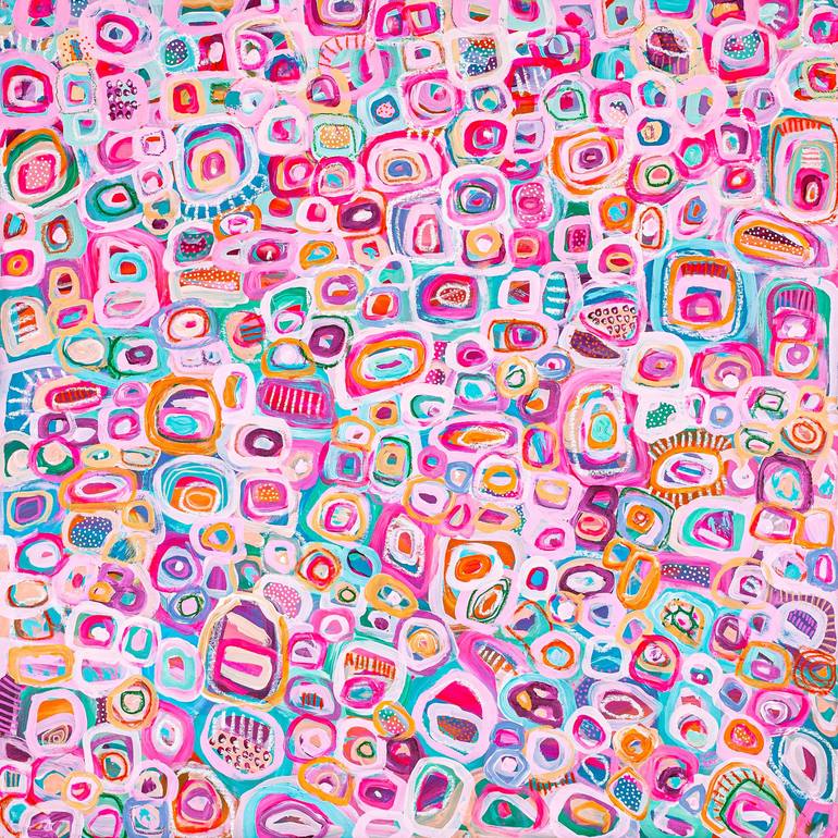 Barbie Disco Painting by Caro Bay | Saatchi Art