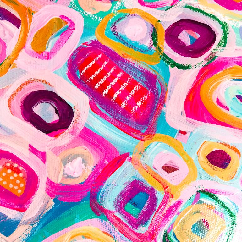 Original Abstract Expressionism Abstract Painting by Caro Bay
