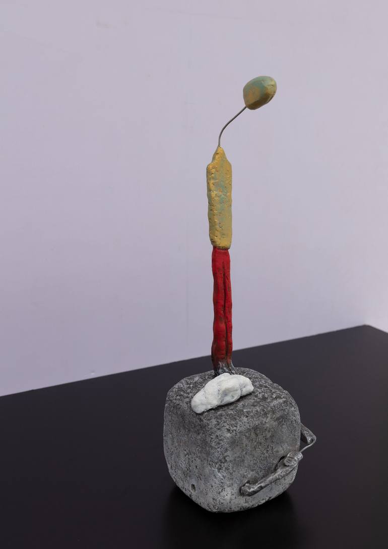 Original Abstract Expressionism Men Sculpture by Xu Bin