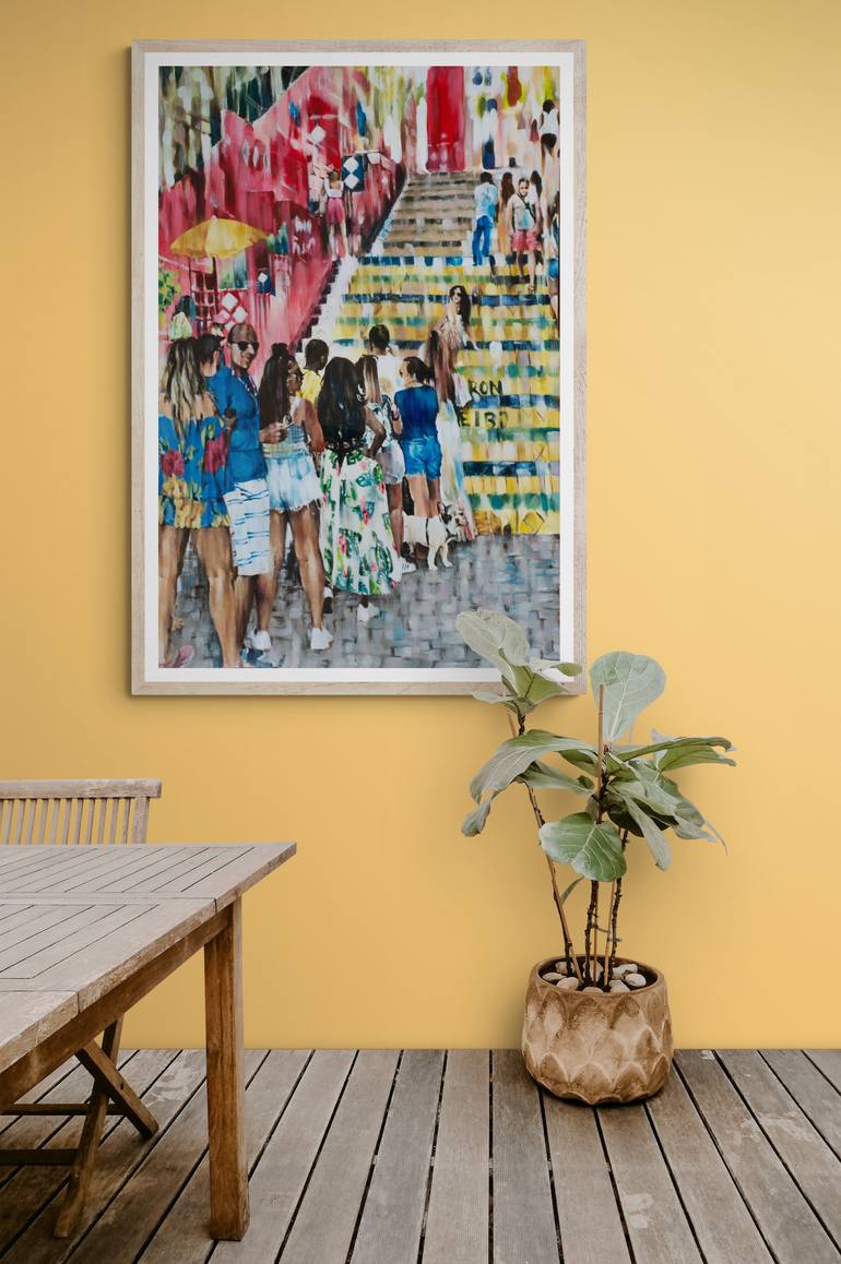 Original Contemporary People Painting by Laura Berry
