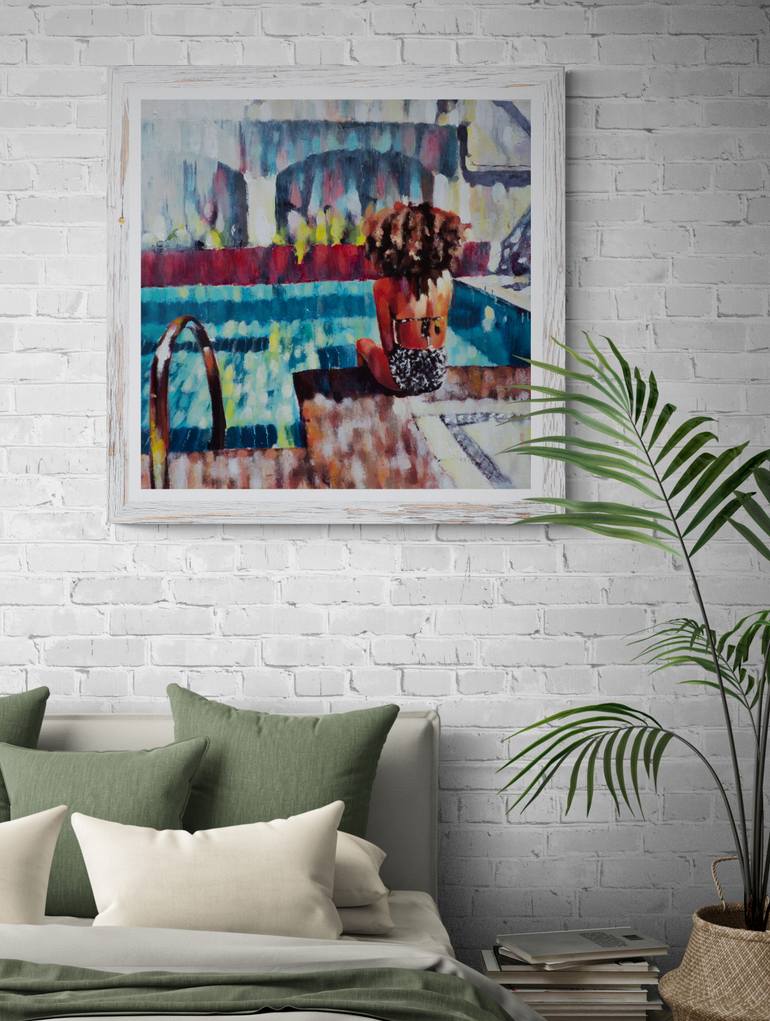 Original Figurative Children Painting by Laura Berry