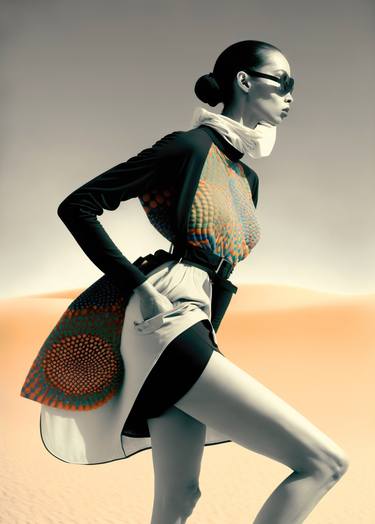 Original Illustration Fashion Digital by Gianfranco Fagotto