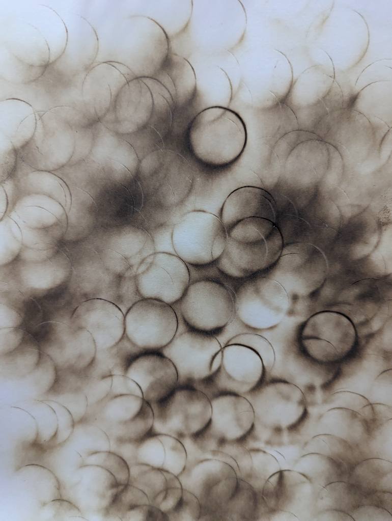 Original Abstract Drawing by Bandara Lansakara