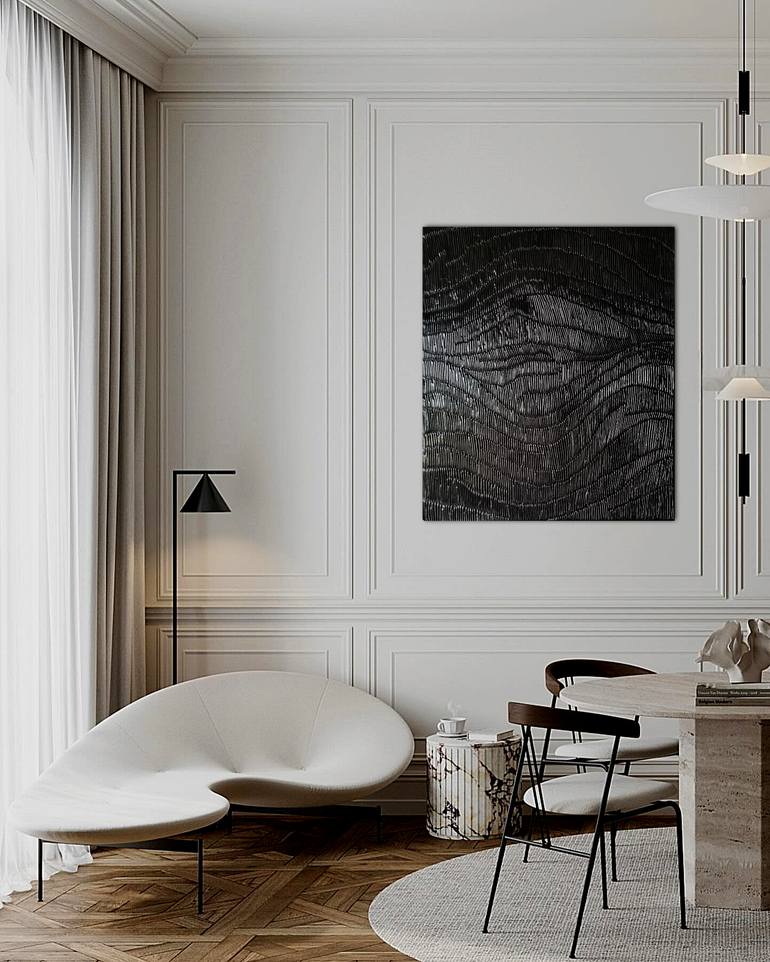 Original Contemporary Abstract Mixed Media by Aliona Nicolaeva