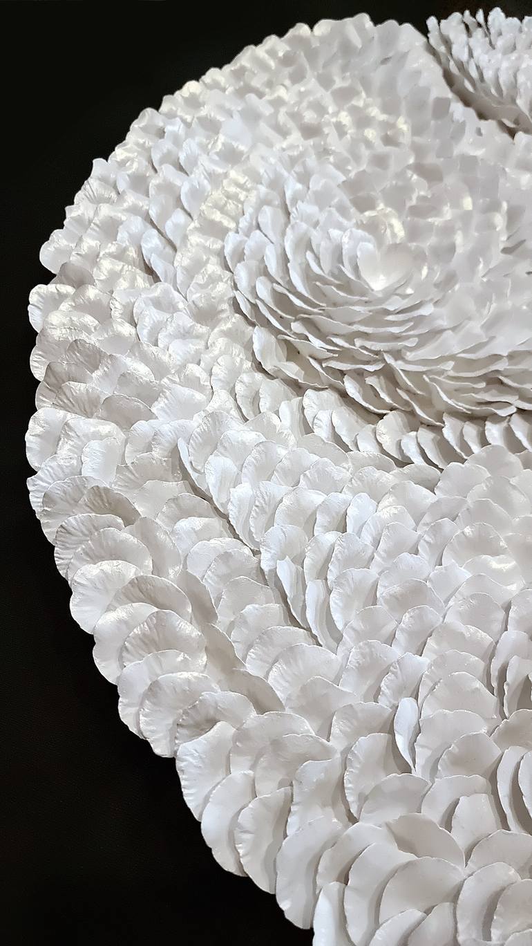 Original Minimalism Abstract Mixed Media by Aliona Nicolaeva