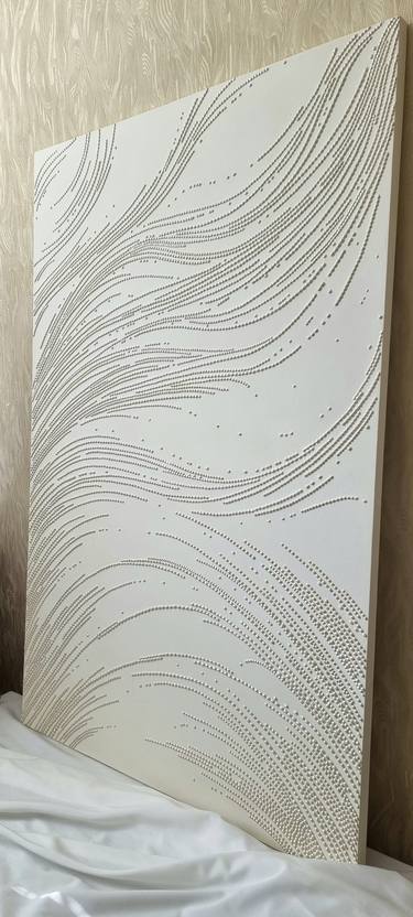 Original Abstract Expressionism Abstract Mixed Media by Aliona Nicolaeva