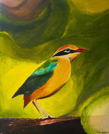 Print of Fine Art Animal Paintings by Chandana Hewapathirana