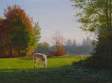 Print of Fine Art Horse Paintings by Emil Mlynarcik