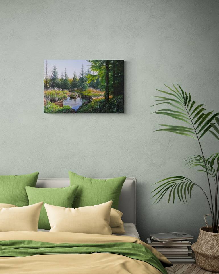 Original Fine Art Nature Painting by Emil Mlynarcik