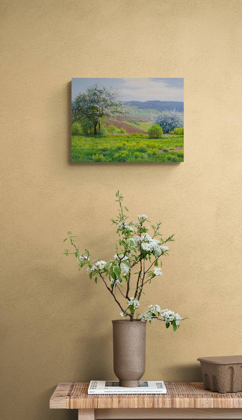 Original Impressionism Nature Painting by Emil Mlynarcik