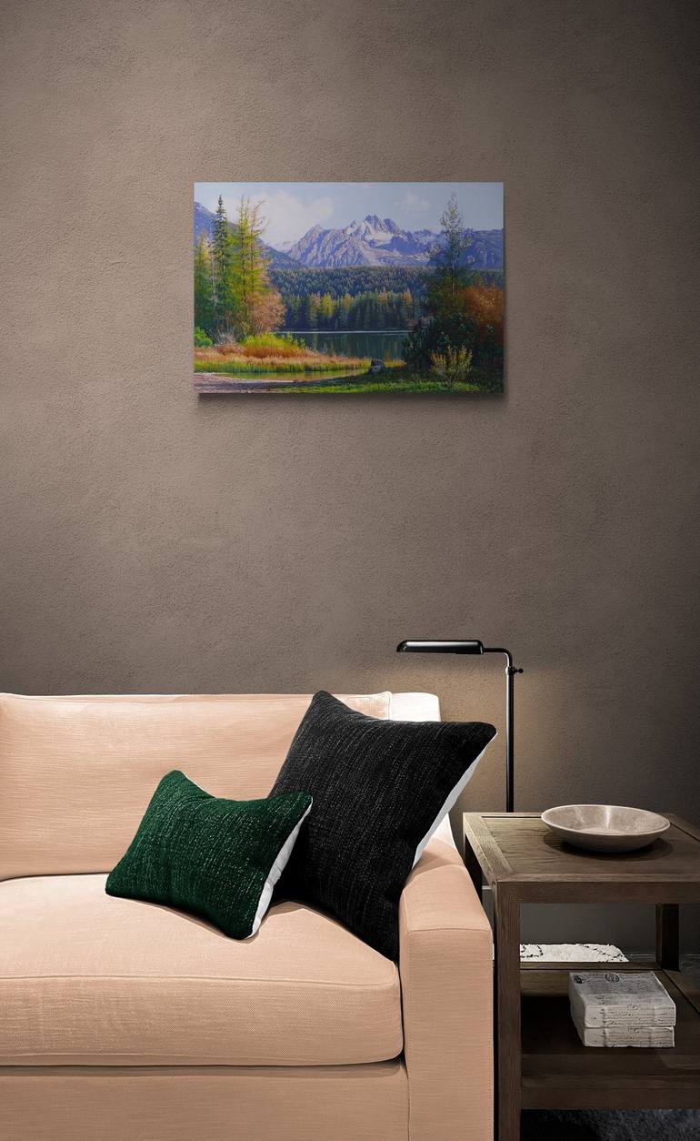 Original Fine Art Landscape Painting by Emil Mlynarcik