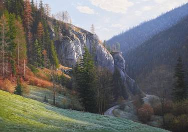 Original Landscape Paintings by Emil Mlynarcik