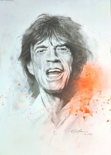 Print of Celebrity Drawings by Eng-Seong Lim