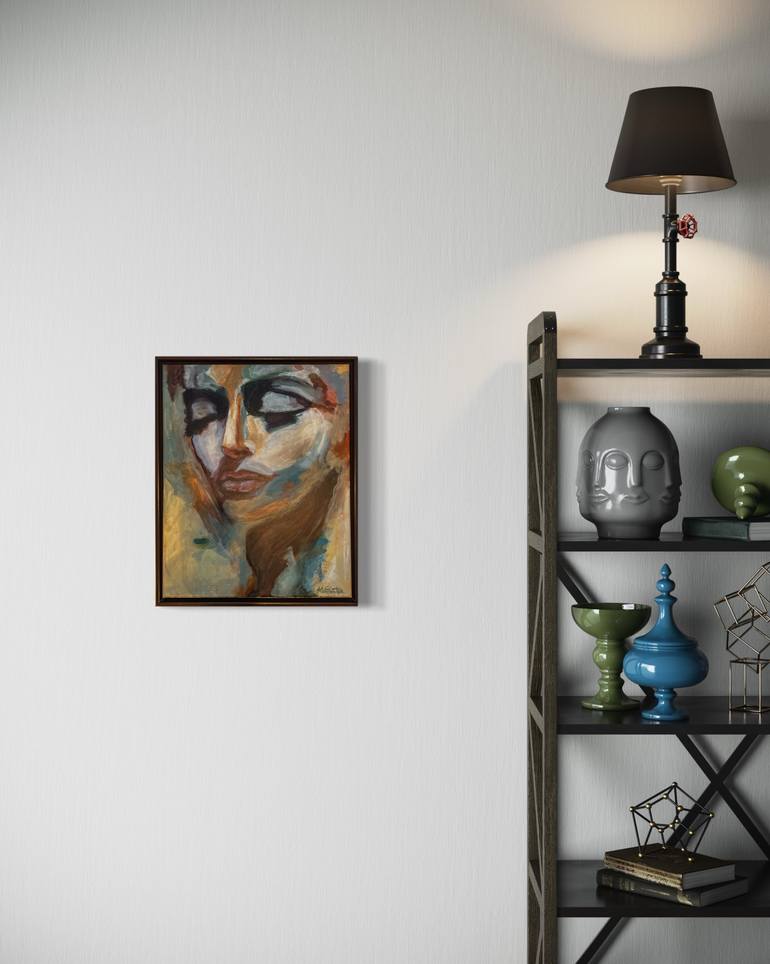 Original Impressionism Women Painting by Alan Simonton
