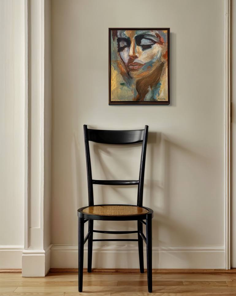 Original Impressionism Women Painting by Alan Simonton