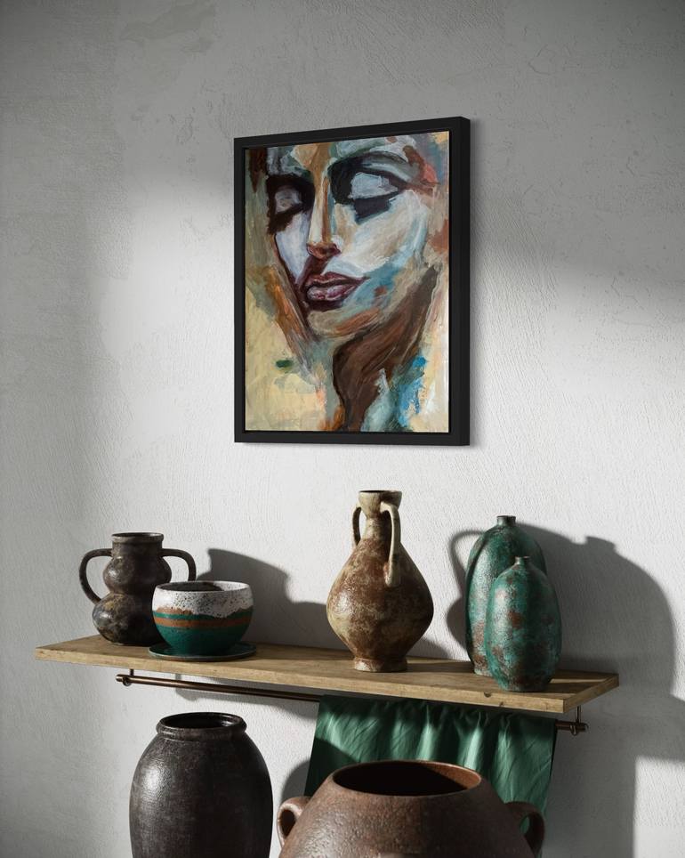 Original Impressionism Women Painting by Alan Simonton