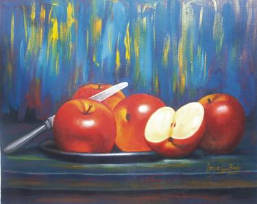 Original Fine Art Food Paintings by Isaac Opoku Badu