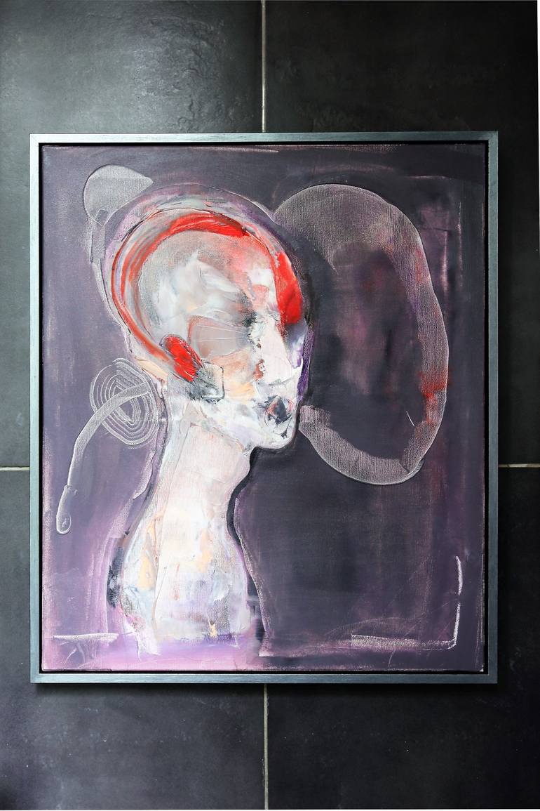 Original Contemporary Portrait Painting by Daniel DERDERIAN