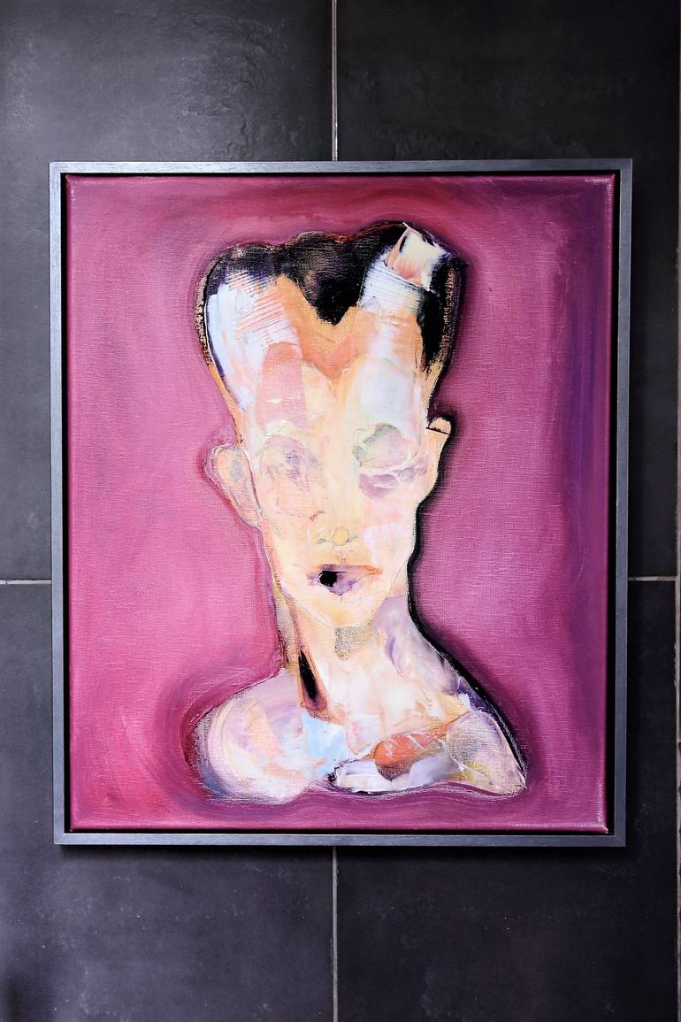 Original Contemporary Portrait Painting by Daniel DERDERIAN