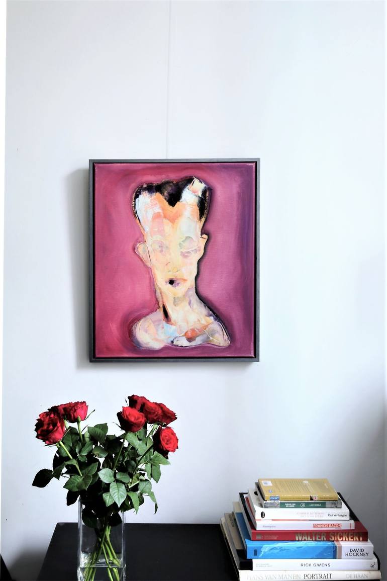 Original Contemporary Portrait Painting by Daniel DERDERIAN