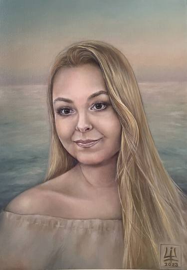 Print of Portrait Paintings by Natalya Baranova