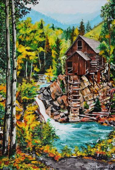 Original Contemporary Landscape Paintings by Dusan Stojkovic