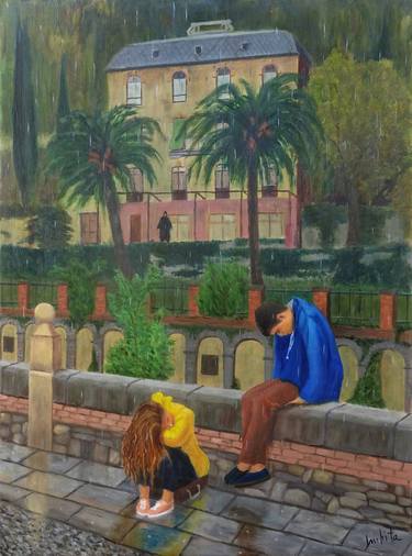 Original People Paintings by José Manuel De Hita Moreno