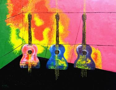 Original Music Paintings by Geoff green