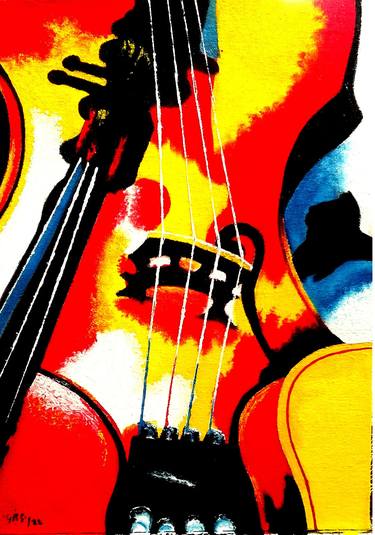 Original Contemporary Music Painting by Geoff green