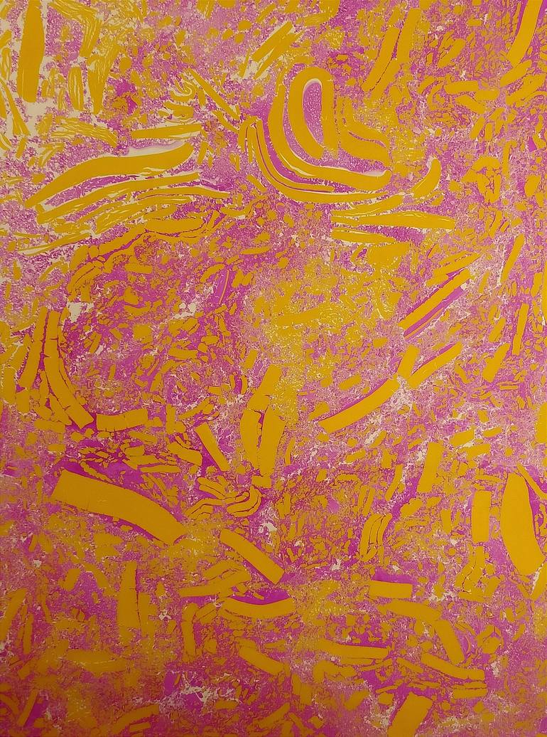 Original Abstract Expressionism Abstract Mixed Media by Djo ham