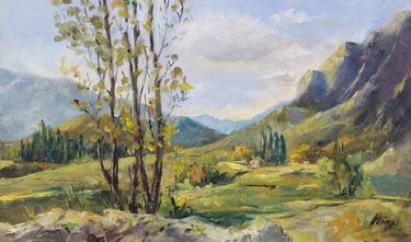 Print of Landscape Paintings by Olga Belykh