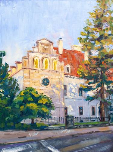 Original Realism Architecture Paintings by Olga Belykh