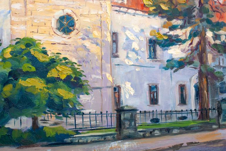 Original Realism Architecture Painting by Olga Belykh