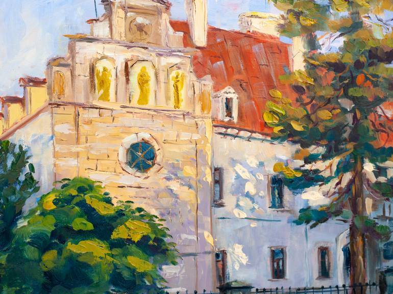 Original Realism Architecture Painting by Olga Belykh