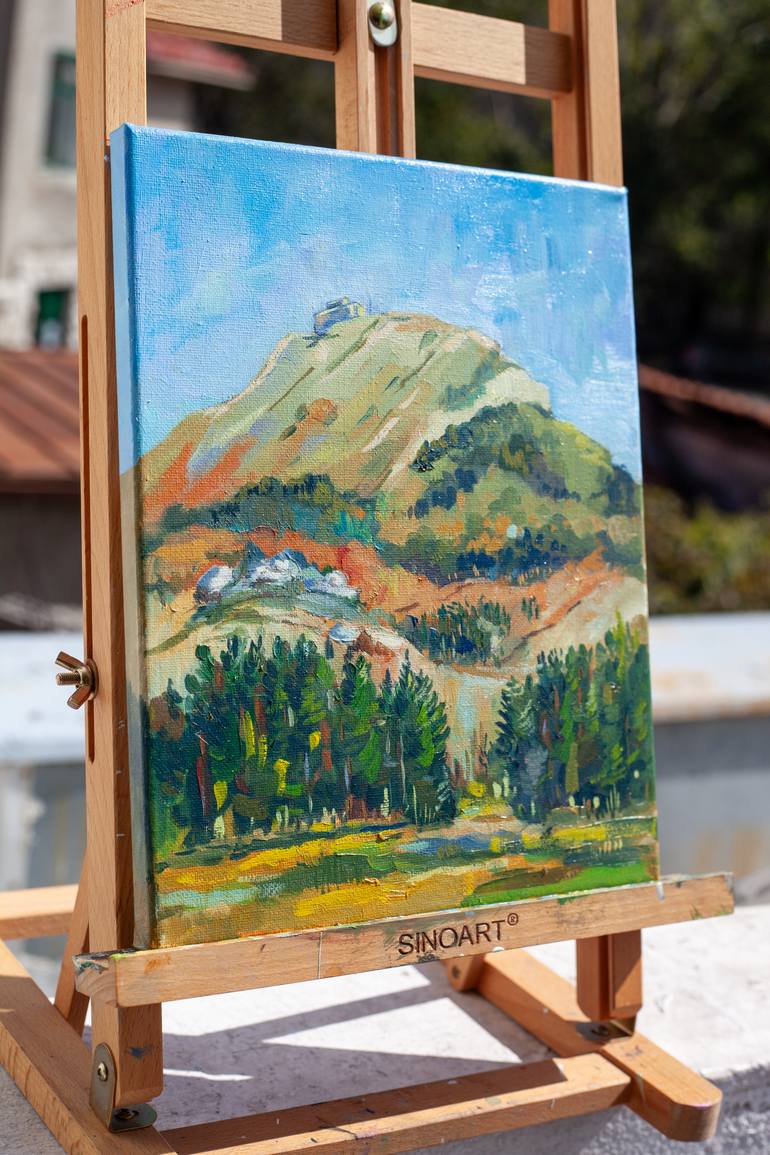 Original Expressionism Nature Painting by Olga Belykh
